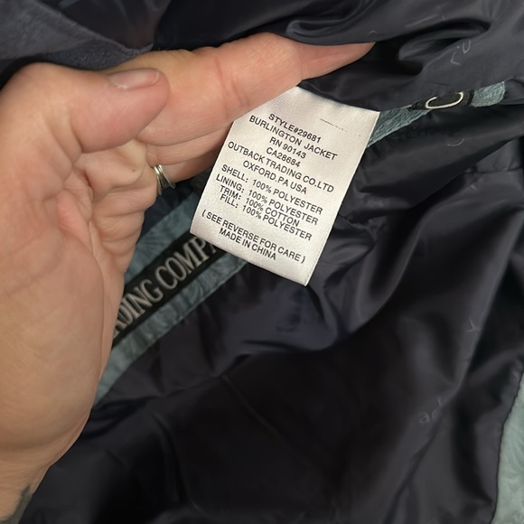 SZ S - Outback Trading Co. Quilted Coat - Picture 9 of 9